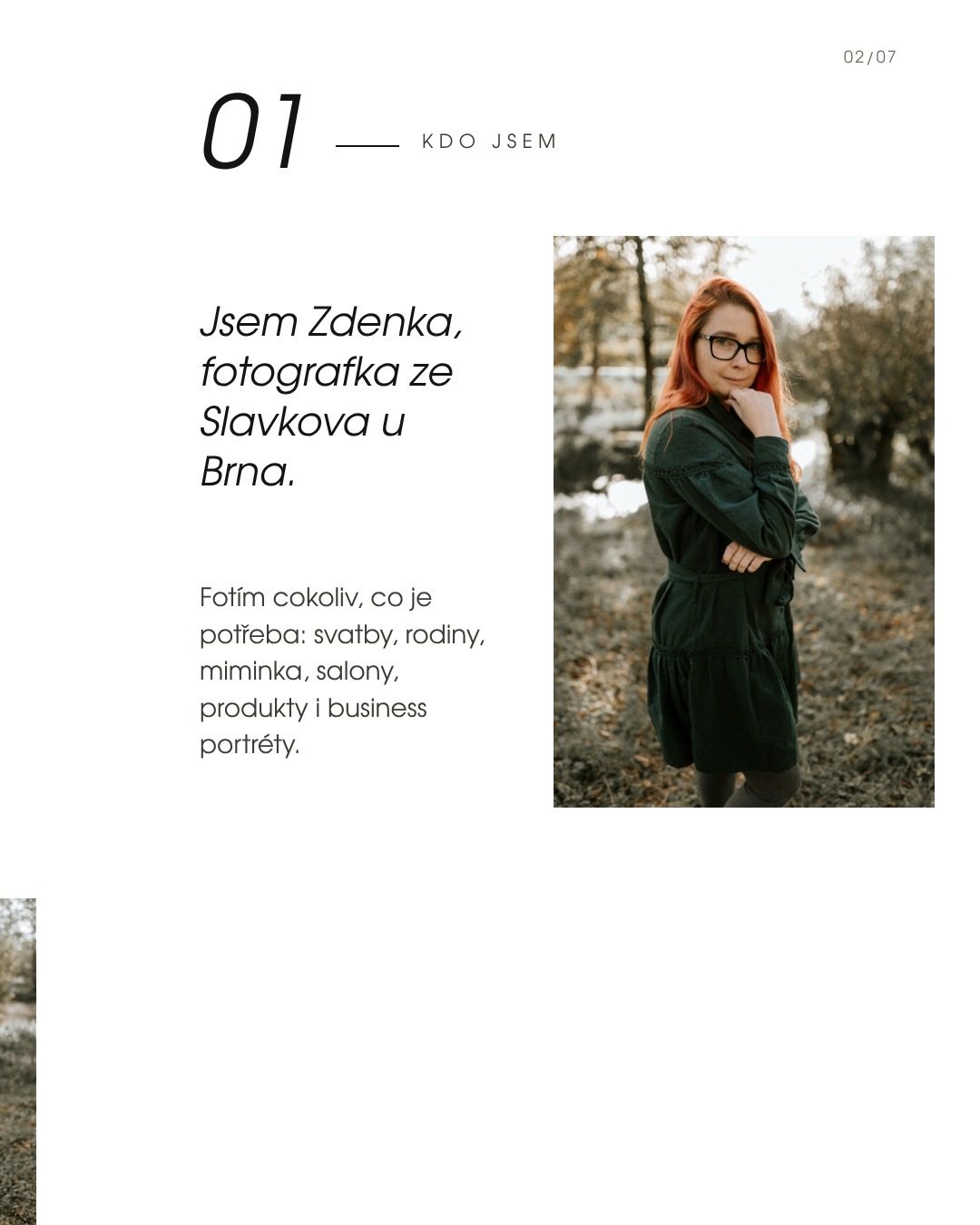 01 Kdo jsem – fotografka ze Slavkova u Brna
